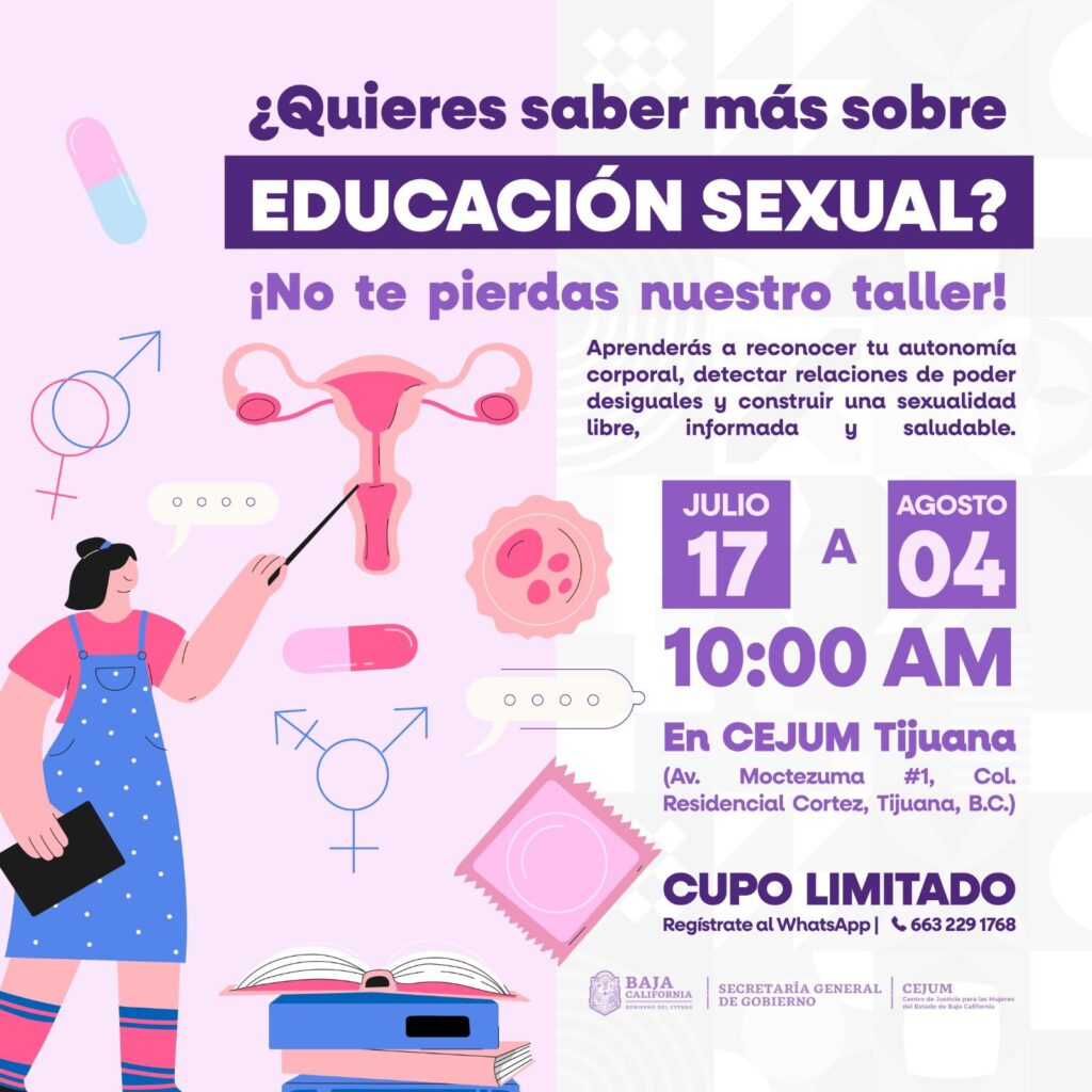 Promueve CEJUM una sexualdad libre, informada y saludable con Taller de Educación Sexual