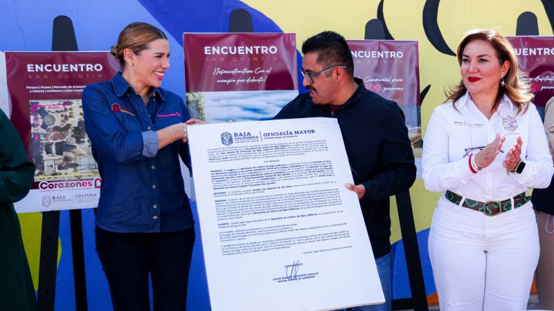 Garantiza Gobierno de Marina del Pilar agua, servicios y salud para San Quintín con la Jornada Corazones