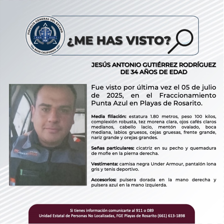 Pesquisa de Jesús Antonio Gutiérrez Rodríguez de 34 años de edad