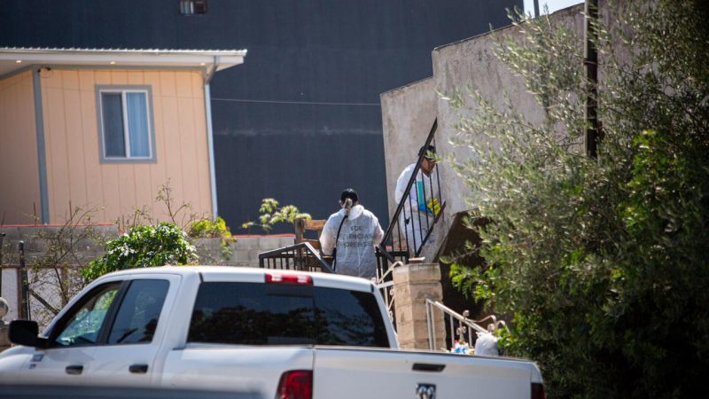 Ejecutan a dos hombres en un domicilio en la colonia Ejido Matamoros