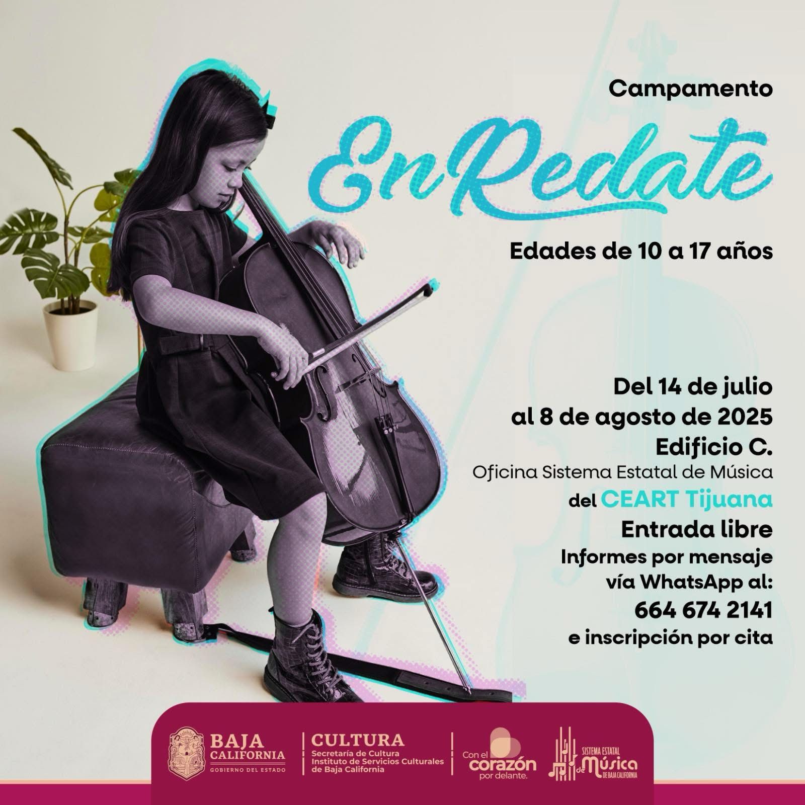 Ya inició el Campamento de Verano «EnRédate» en CEART Tijuana