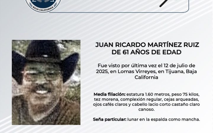 Pesquisa de Juan Ricardo Martínez Ruiz de 61 años de edad