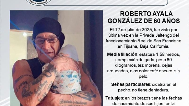 Pesquisa de Roberto Ayala González de 60 años de edad