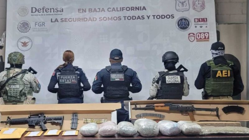Golpe a la delincuencia en el valle de Mexicali