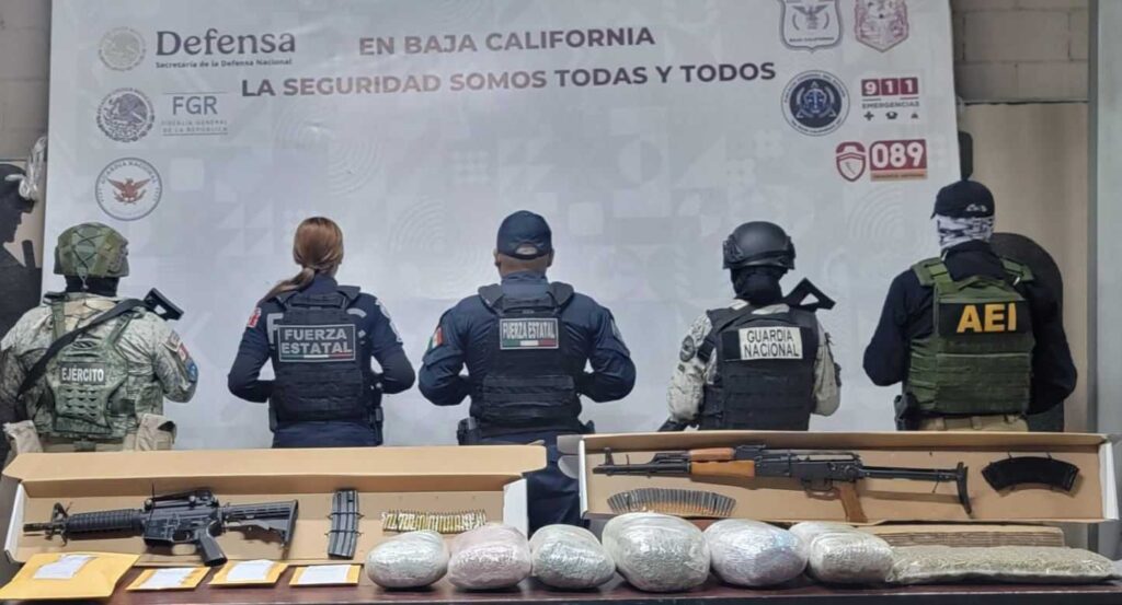 Golpe a la delincuencia en el valle de Mexicali