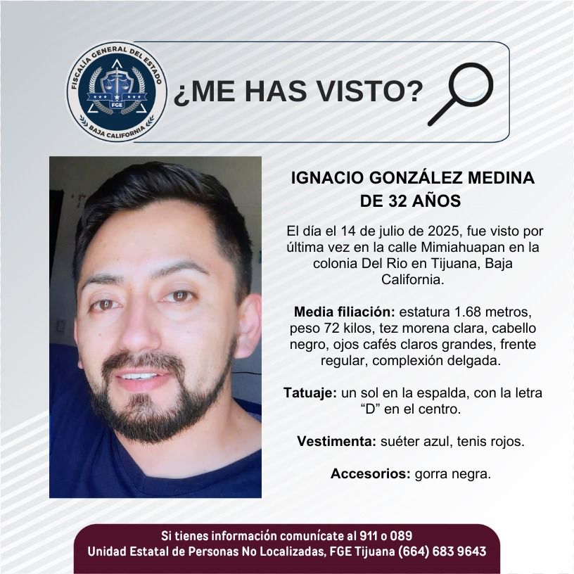 Pesquisa de Ignacio González Medina de 32 años de edad