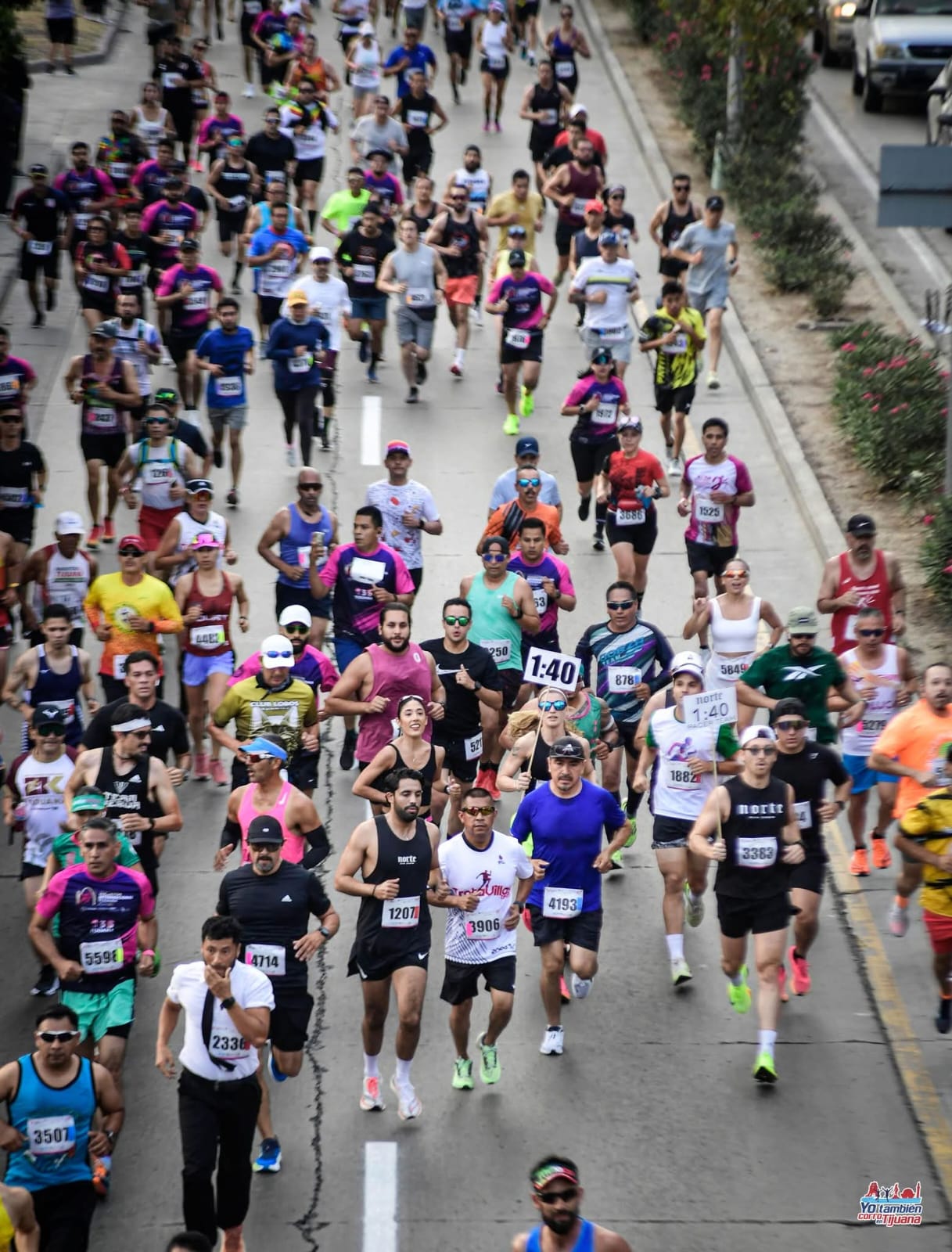 Confirma IMDET la participación de más de 6 mil corredores en el 30 Medio Maratón Internacional de Tijuana 2025