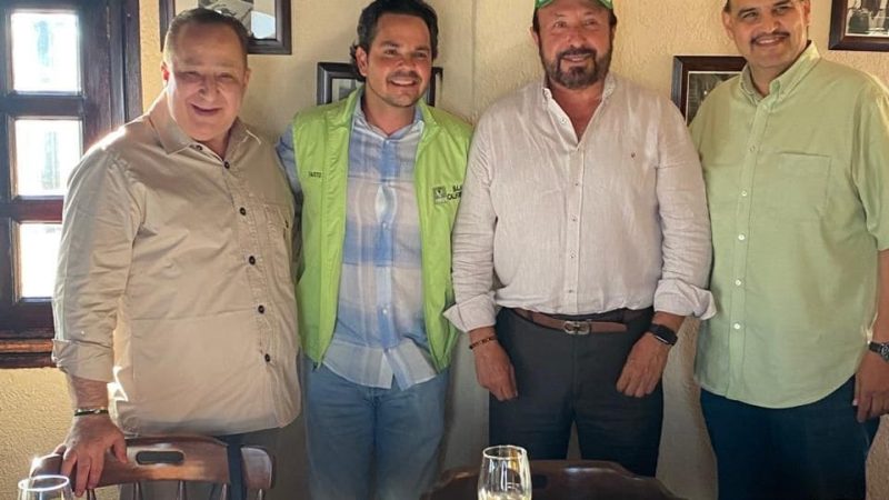 Se Integran al Partido Verde Rafael Croswhite y Elías Mendoza