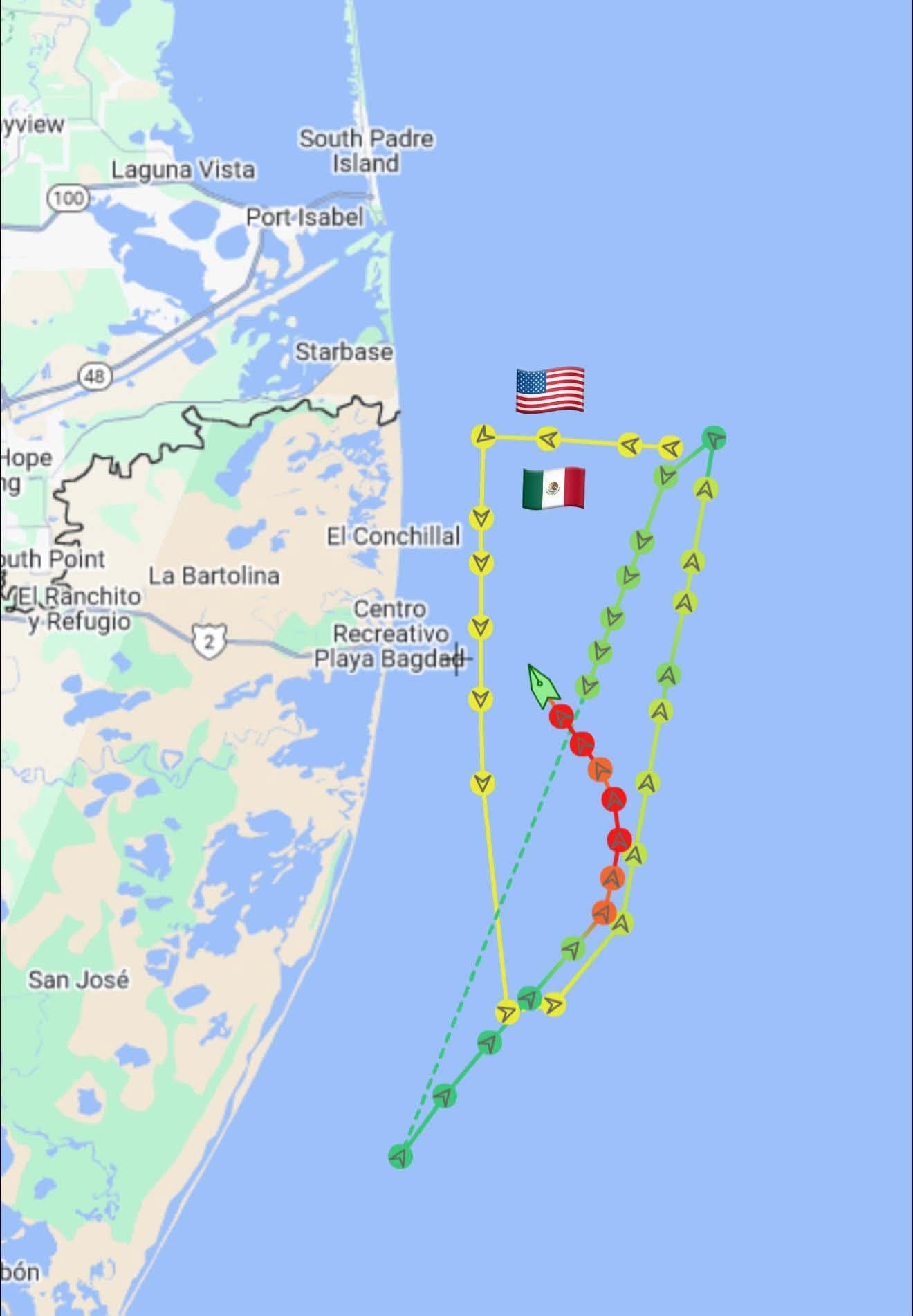 SpaceX y Semar en conflicto por restos de cohete en Playa Bagdad, Tamaulipas