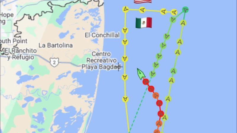 SpaceX contrató una plataforma para rescatar restos de su cohete en Tamaulipas