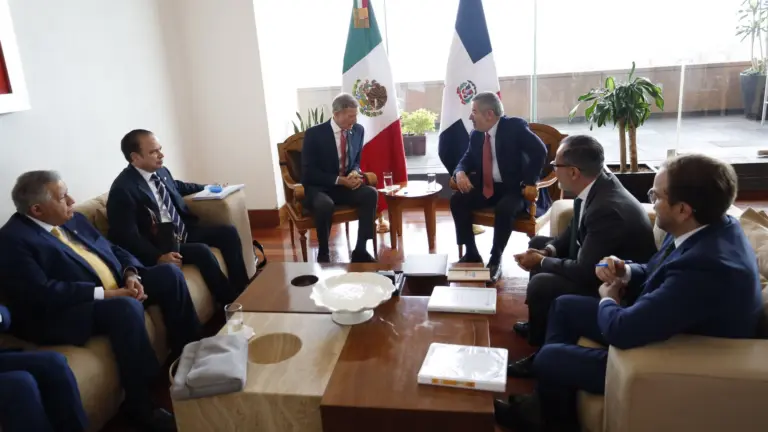 Cancilleres de México y República Dominicana estrechan cooperación bilateral