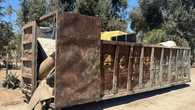 24 Toneladas de basura voluminosa recolecta SIRT en Los Olivos, Terrazas del Rio y Libertad