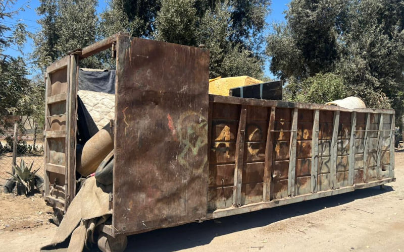 24 Toneladas de basura voluminosa recolecta SIRT en Los Olivos, Terrazas del Rio y Libertad