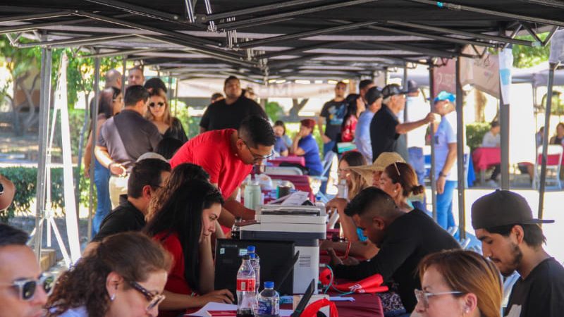 Gran respuesta ciudadana en Jornada de Bienestar y Feria de Infonavit en Tecate