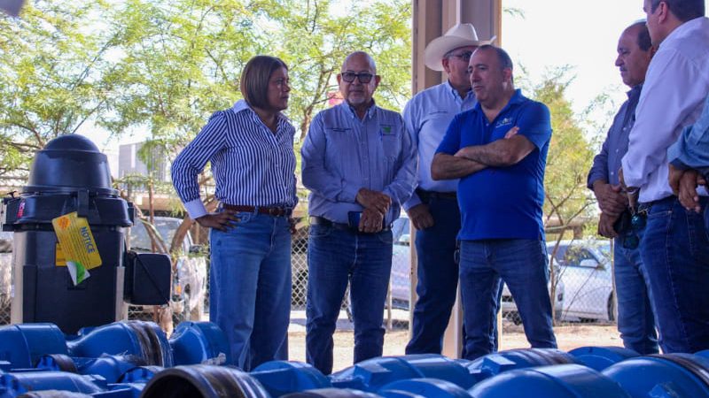 Entrega SADER BC apoyo para fortalecer pozos agrícolas del Distrito de Riego 014