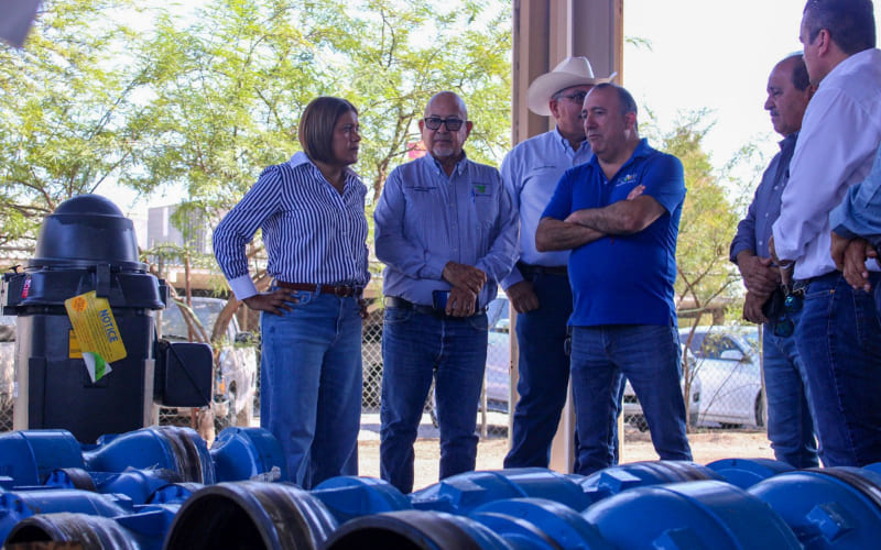 Entrega SADER BC apoyo para fortalecer pozos agrícolas del Distrito de Riego 014
