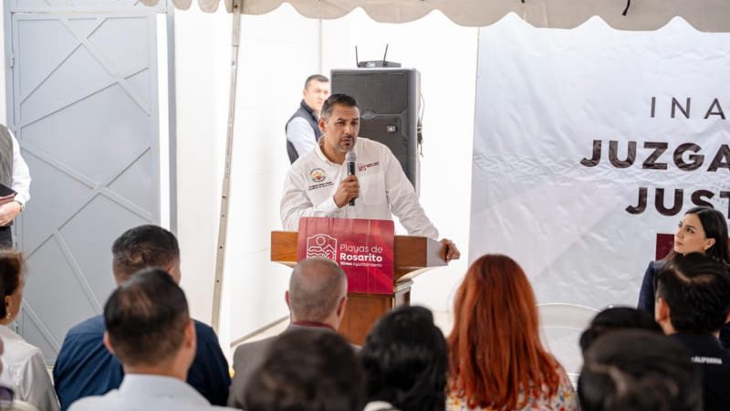 Inauguran en Playas de Rosarito los primeros Juzgados de Paz y Justicia Cívica en el Estado