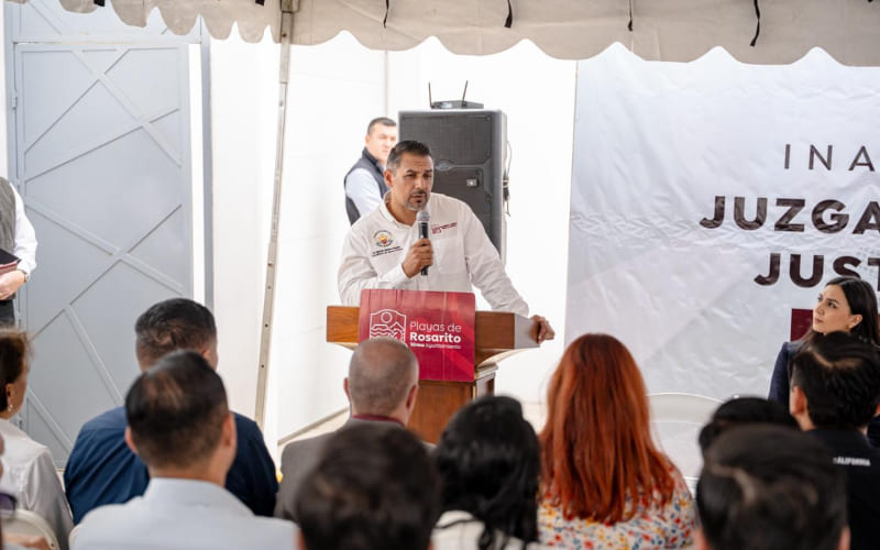 Inauguran en Playas de Rosarito los primeros Juzgados de Paz y Justicia Cívica en el Estado