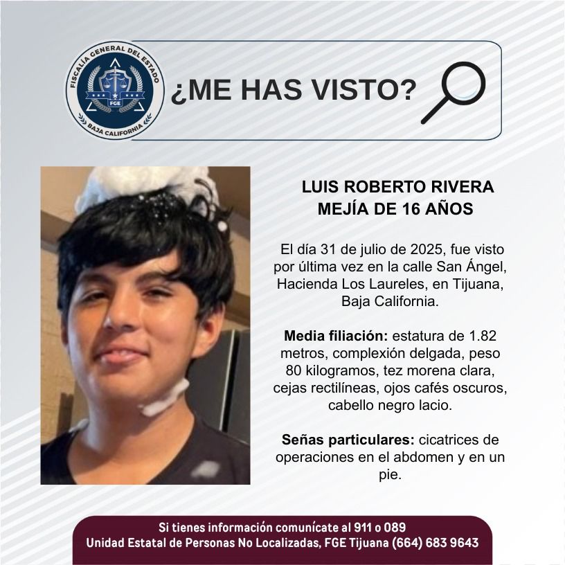 Pesquisa de Luis Roberto Rivera Mejía de 16 años de edad