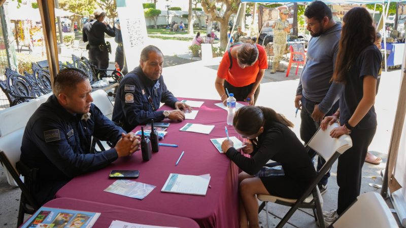 Realiza SSPCM y otras instituciones de seguridad Jornada de Seguridad