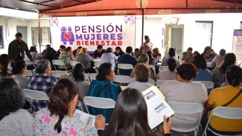 Gran afluencia al iniciodel registro de la nueva Pension Mujeres Bienestar 60-64