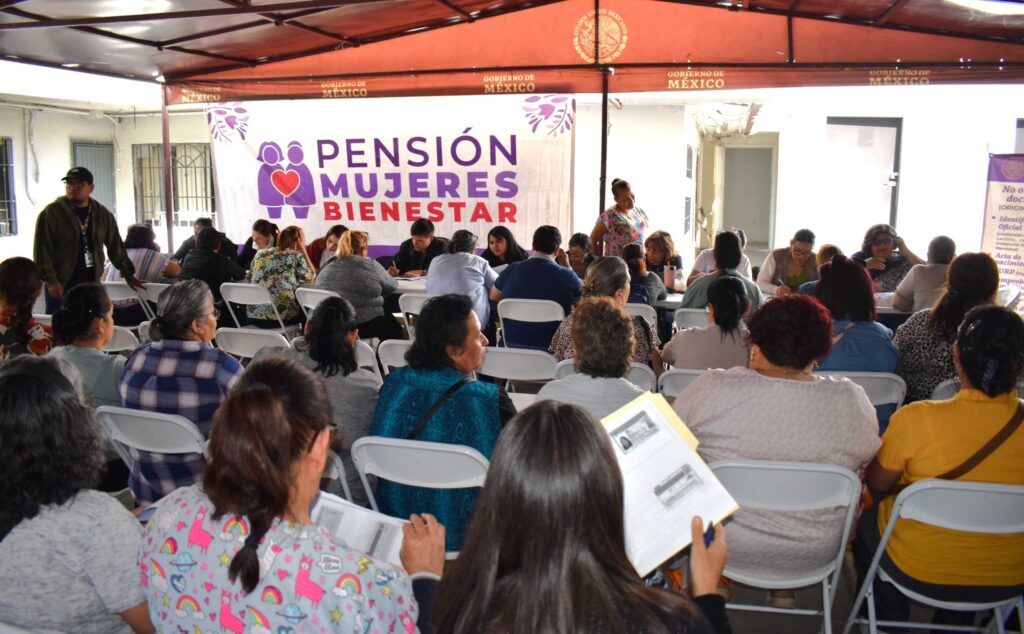 Gran afluencia al iniciodel registro de la nueva Pension Mujeres Bienestar 60-64