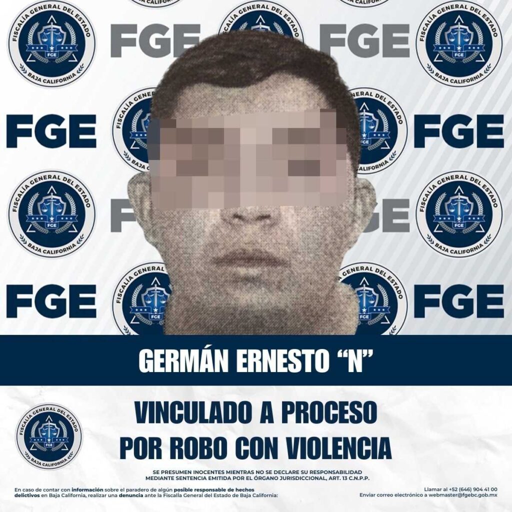 Fiscalía logra vinculacion a proceso de un hombre por robo con violencia