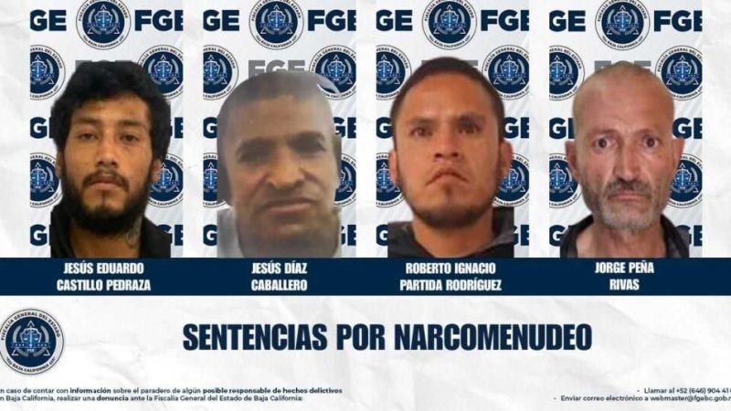 La Fiscalía General del Estado logra sentencias para cuatro imputados por narcomenudeo