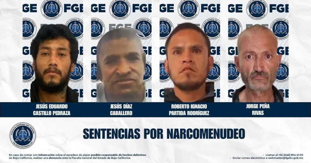 La Fiscalía General del Estado logra sentencias para cuatro imputados por narcomenudeo