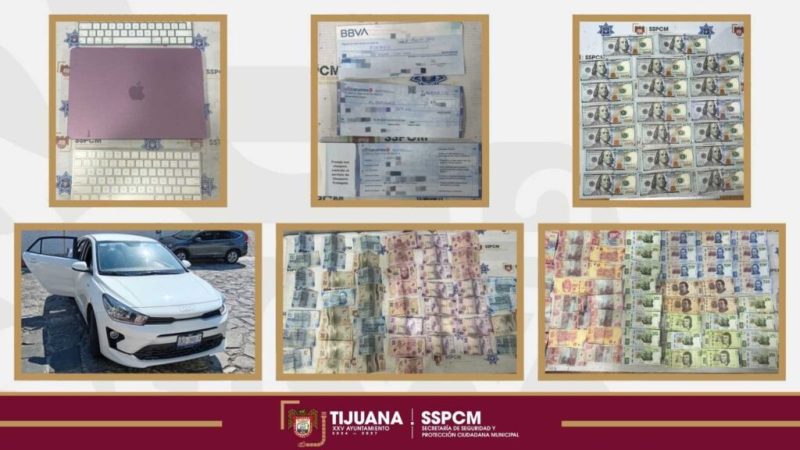 Asegura Policía Municipal a cuatro personas por robo y allanamiento en oficina