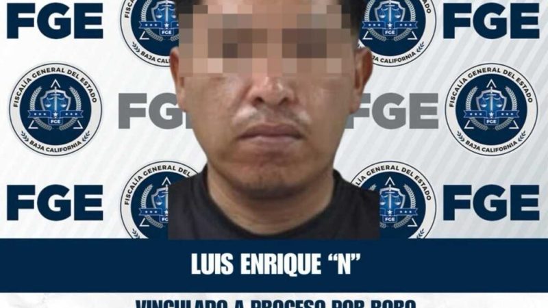 Fiscalía Regional de Tijuana obtiene vinculación a proceso por robo equiparado de vehóculo de motor
