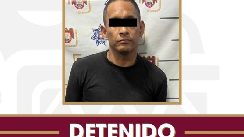Detiene Policía Municipal de Tijuana a sujeto con dos órdenes de aprehensión por homicidio