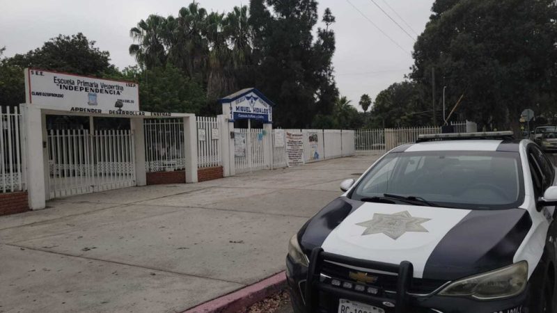 Realiza Policía Municipal de Tijuana más de 11 mil 500 recorridos preventivos en escuelas durante el periodo vacacional