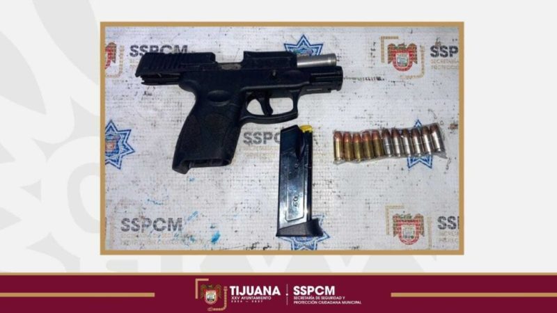 Detiene Policía Municipal a dos sujetos armados durante operativos conjuntos de otras corporaciones de seguridad