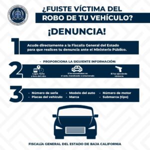 Fiscalía Regional de Tijuana recupera más de 2 mil vehículos en lo que va de 2025
