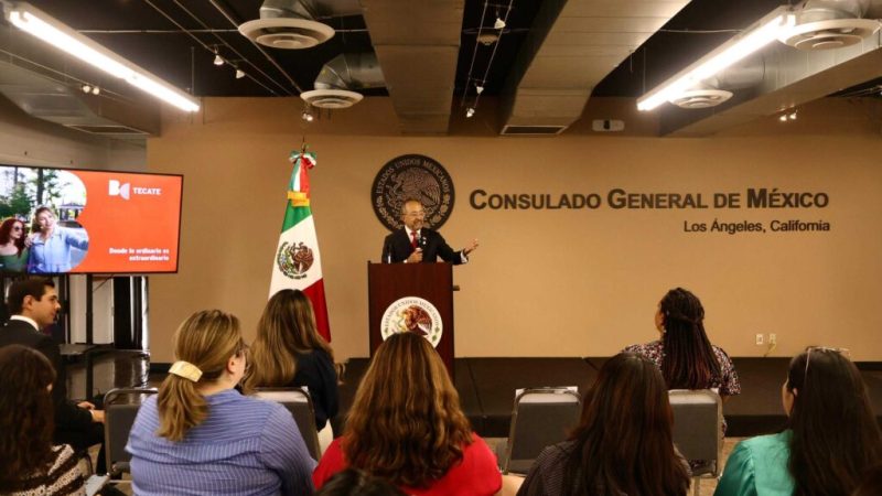 Tecate se promueve como destino turístico en el consulado Mexicano de los Ángeles