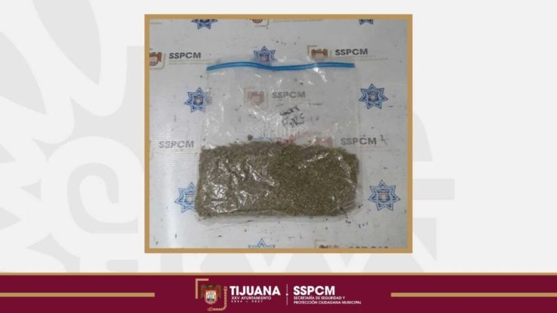 Arresta Policía Municipal de Tijuana a presunto generador de violencia durante patrullajes preventivos