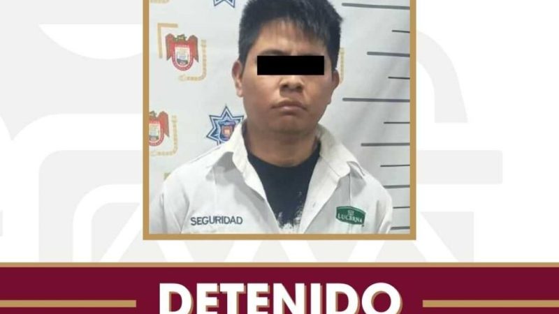 Asegura Policía Municipal de Tijuana a presunto responsable de robo con violencia