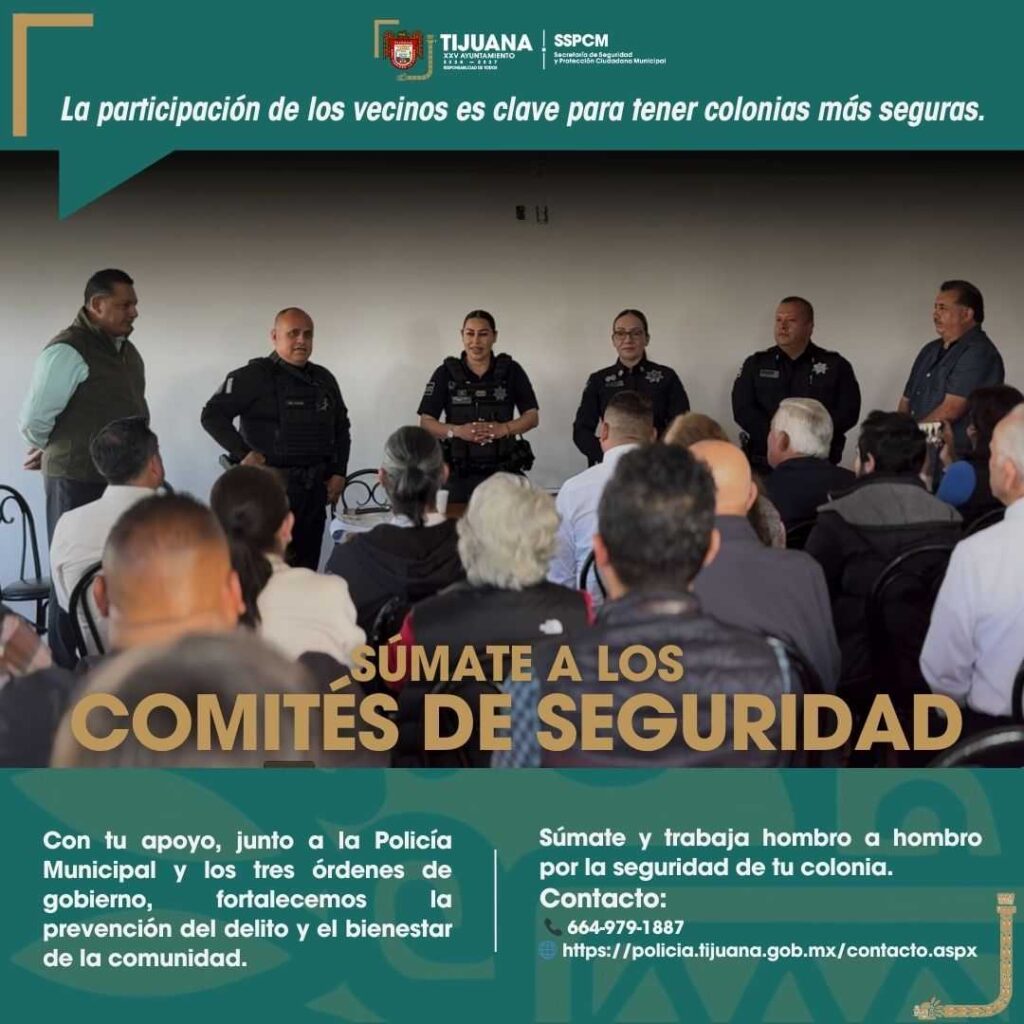 Impulsa SSPCM participación ciudadana a través de los Comités de Seguridad