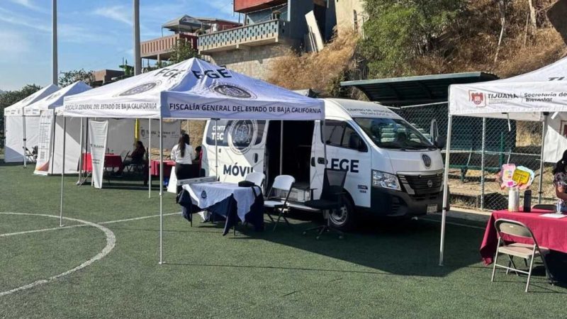 Fiscalía acerca el programa “Fiscal Enlace Contigo“ a la delegación Playas de Tijuana