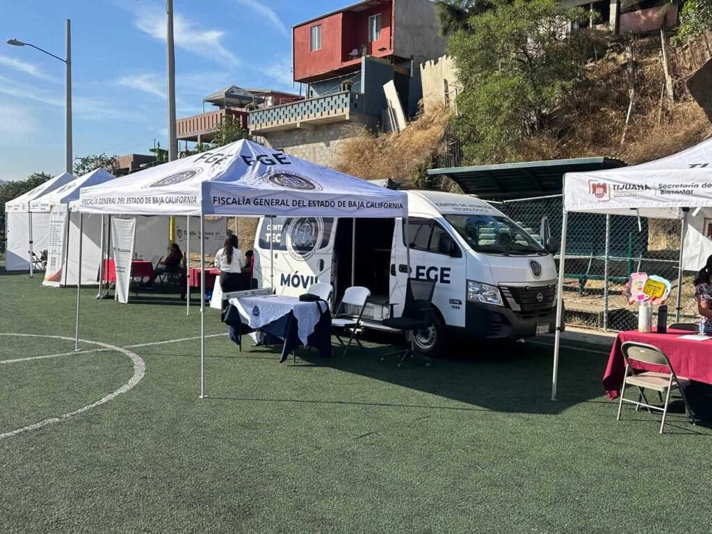 Fiscalía acerca el programa “Fiscal Enlace Contigo“ a la delegación Playas de Tijuana