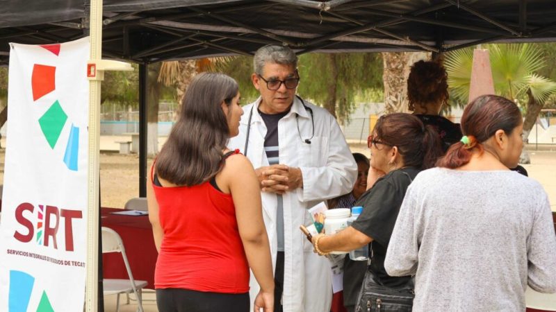Gobierno de Tecate acerca servicios a valle de las palmas con jornada de Bienestar