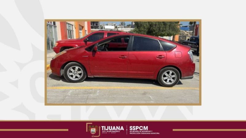 Coordinación efectiva y pronta respuesta de la Policía Municipal de Tijuana permite detención de agresor