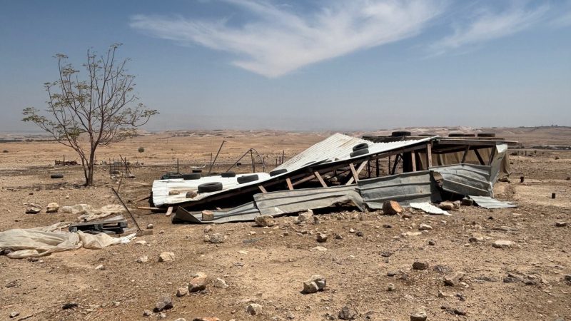 Beduinos frente a colonos israelíes en el valle del Jordán: “Esta es mi tierra y voy a quedarme hasta el final”