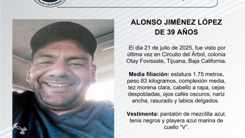Pesquisa de Luis Alfonso Jiménez López de 39 años de edad