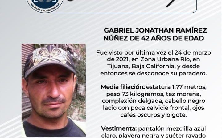 Pesquisa de Gabriel Jonathan Ramírez Núñez de 42 años de edad
