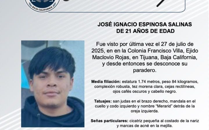 Pesquisa de José Ignacio Espinosa Salinas de 21 años de edad