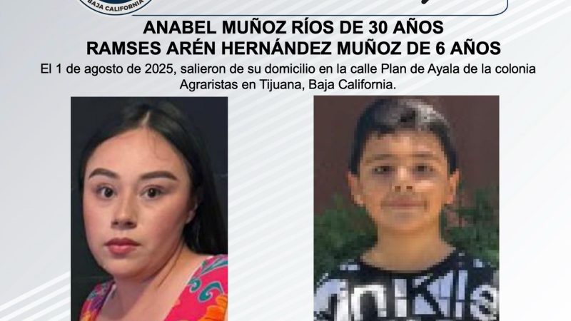 Pesquisa de Anabel Muños Ríos de 30 años y Ramses Arén Hernández Muñoz de 6 años de edad