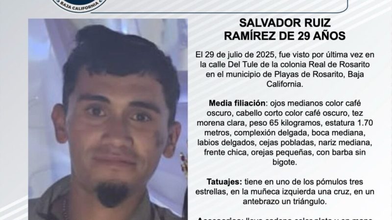 Pesquisa de Salvador Ruiz Ramírez de 29 años de edad