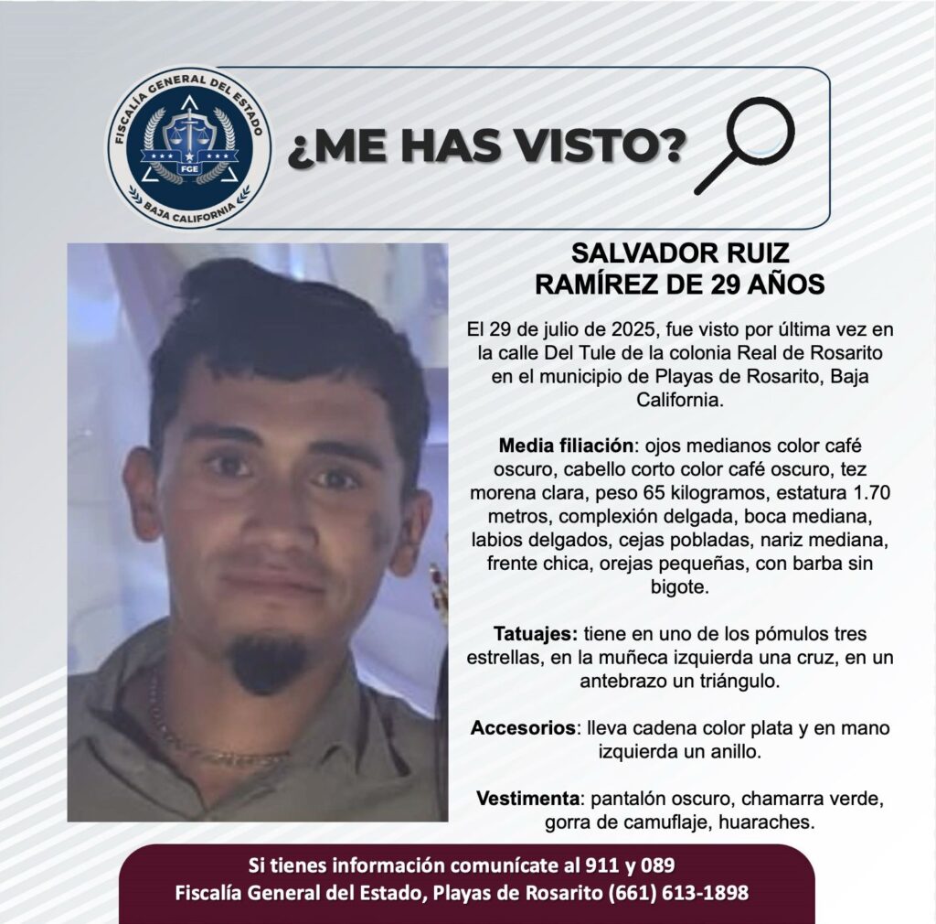 Pesquisa de Salvador Ruiz Ramírez de 29 años de edad